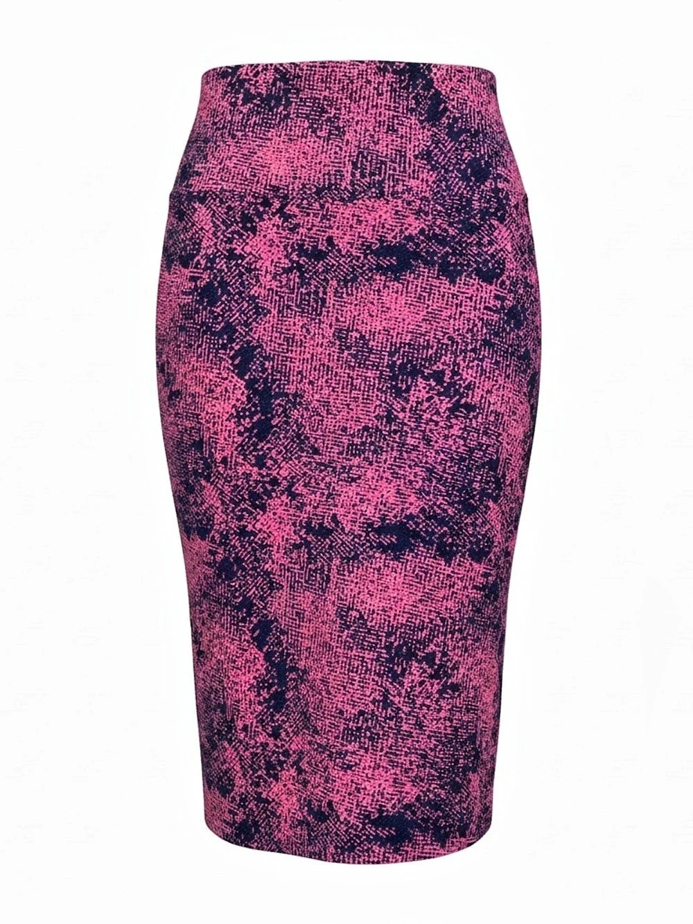 New LuLaRoe Abstract Pencil Skirt in Pink & Black size XS